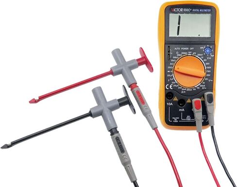 Puncture Probe Wire Piercing Test Clip,2 Automotive Repair Multimeter Test Tools in Kuwait