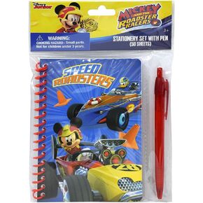 Innovative Designs, LLC Mickey Spiral Notebook with Pen in Poly Bag with