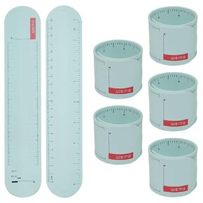 ZUYYON 5 Pcs Silicone Memo Wrist Band Wearable Waterproof Notepad Wristbands To Do List Slap Bracelets Erasable Memo Wrist Strap Reusable Watchband for Daily Planner Study Task(Blue)