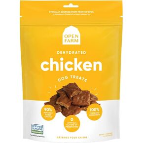 Open Farm Grain-Free Dehydrated Chicken Dog Treats 4.5 Ounces