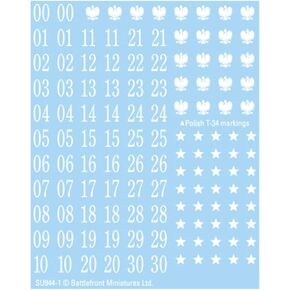 Battlefront Miniatures Soviet: Soviet Decals