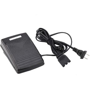 Sewing Machine Foot Pedal, Foot Pedal Switch Household Momentary Sewing Machine Foot Switch On Off Operated Pedal Controller for 110V,Compatible with Singer 4411/4423