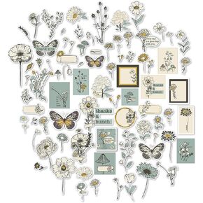 Paper Die Cuts - A Good Day-Blue - for Baby Boy Spring Springtime - Over 60 Die Cuts - 80lb Cardstock Scrapbook - by Miss Kate Cuttables