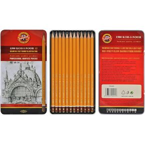 Koh-I-Noor 1502/11 Art Set Soft Grades 8B-2H (Set)
