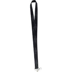 Lanyard Vintage Chevrolet 1934 Bowtie Logo Black Charcoal