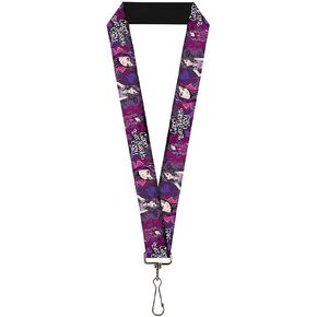 Buckle Down Lanyard-1.0-Descendants Mal 3-Poses Good Isn't Always/he