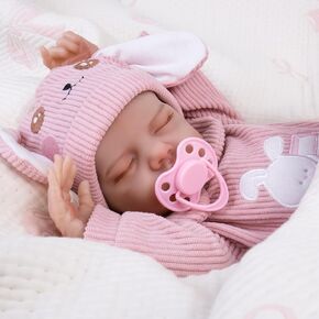 Aori Lifelike Reborn Baby Dolls - Realistic Baby Doll Real Life Girl Newborn Doll, Coming with Gift Box Set