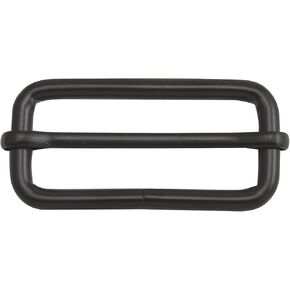 Wuuycoky 2" Inner Length Metal Sliding Bar Tri-Glides Wire-Formed Roller Pin Buckles Slider Color Optional