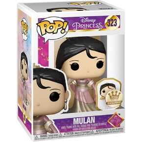 Funko Pop! Disney Princess: Mulan (Gold) with Pin Exclusive Multicolor Vinyl Figure #323