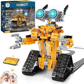 Sillbird Robot Toys for Kids 8-12, Remote & APP-Controlled Robotics Kit Stem Kit Educational Gifts Toys for 8 9 10 12 13+, New 2024(468 Pieces)