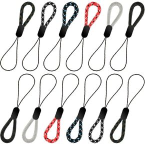 12PCS Adjustable Finger Lanyard, USB Lanyard Flash Disk Lanyard, Cell Phones Cameras Keychains Flashlights Id Name Tag Badge Lanyard in Saudi Arabia