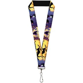 Buckle Down Lanyard-1.0"-Maleficent Poses
