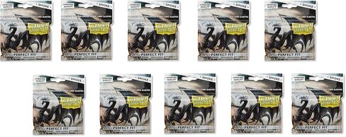 10 Packs Dragon Shield Inner Sleeve Sideloader Smoke Standard Size 100 ct Card Sleeves Display Case … in Saudi Arabia