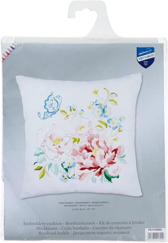 طقم تطريز وسادة/وسادة "Flower Bouquet II" من فيرفاكو in Saudi Arabia