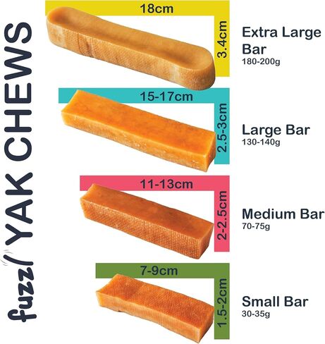 Peanut Butter Himalayan Yak Cheese Chew for Dogs - 2 Pack Medium - Yak Chews for Dogs in Kuwait