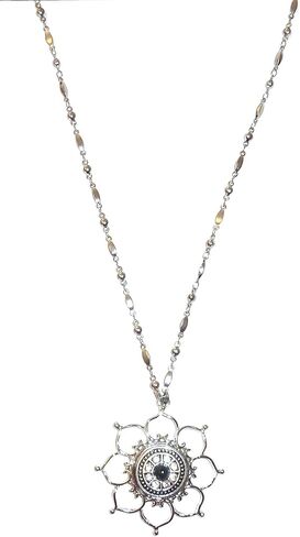 Hidden Hollow Beads Interchangeable Snap Button Lanyard Women's Stainlesss Steel Chain ID Badge holder Teacher Cruise Phone in Saudi Arabia