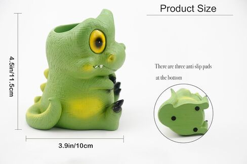 Cute Dinosaur Pen Holder for Desk Bedroom Decor, Large Capacity Pen Holder for Classroom Office Desk Organizer Accessories, Unique Gift for 6,7,8,9,10,11,12 Year Old Boy Gifts in Saudi Arabia