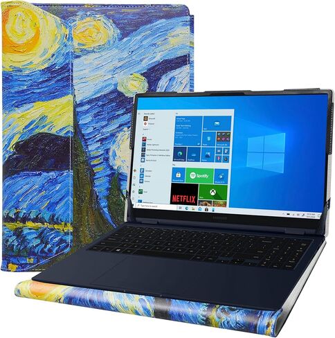حافظة حماية Alapmk لهاتف Samsung Galaxy Chromebook Plus XE550XGAA XE550XGA-KC1US/Samsung Galaxy Book 4 Edge 15 NP750XQAA NP750XQA-KB2US/Galaxy Book4 15 NP750XGK/Galaxy Book4 360 15 NP750QGK، مليء بالنجوم in Saudi Arabia