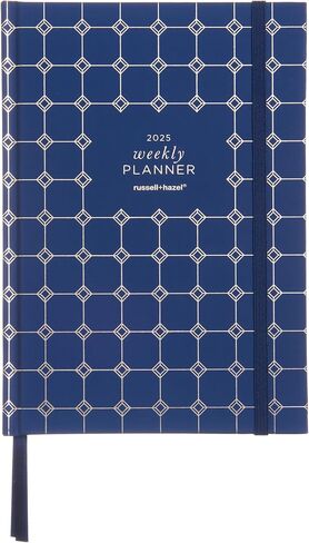 russell+hazel 2025 Spiral Burst Weekly Planner, 12 Month Calendar (January 2025 – December 2025), 9.125" x 11.25" (100613) in Kuwait