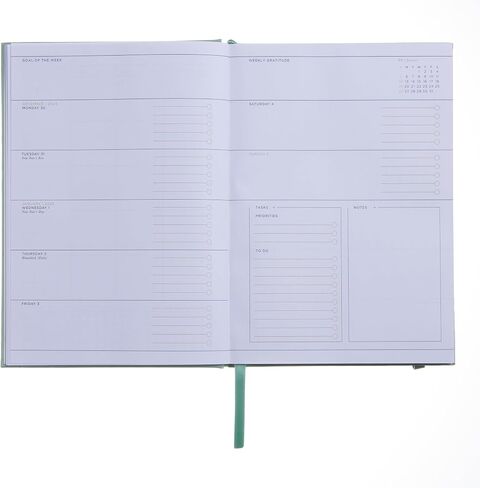 russell+hazel 2025 Spiral Burst Weekly Planner, 12 Month Calendar (January 2025 – December 2025), 9.125" x 11.25" (100613) in Kuwait