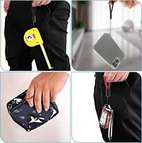 12 قطعة حبل إصبع قابل للتعديل، حبل USB حبل فلاش على شكل قرص، هواتف محمولة، كاميرات، سلاسل مفاتيح، مصابيح كاشفة، حبل شارة اسم الهوية in Saudi Arabia