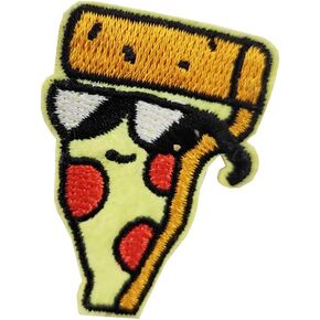 Cute-Patch Funny Pizza Embroidered Iron on Patch