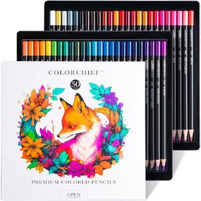 18 Count Colored Pencils for Adult Coloring Books, Coloring Pencils & Drawing Pencils for Sketching, Art Pencils & Art Supplies for Adults and Teens ,Soft Core Colored Pencil Set for School Supplies