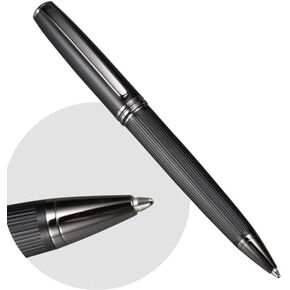 Ballpoint Pen,Essential Business Nice Pens,Metal pen Smooth writing stylish design effortless writing,Luxury pens with gift case for Men & Women Rosegold