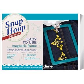 Snap Hoop Monster for Husqvarna Viking/Pfaff (260 x 360mm) Magnetic Embroidery Hoop for Machine Embroidery