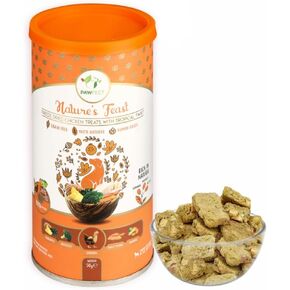 Freeze-Dried Dog Treats - 80% Chicken & 20% Tropical Twist | Provides Protein, Grain-Free | Supports Digestion | Maintains Immune Support (1.76oz)