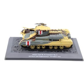 Motor city classics Infantry Tank MK.III 'Valentine MK.II 8th Royal Tank Regimentl Libya November 1941 (1:43 Scale)