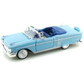 Chevrolet 1963 Chevy Impala Convertible 1/24 Blue