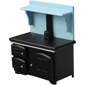Dollhouse Decoration Accessories,1:12 Dollhouse Miniature Furniture Scene Kitchen Stove