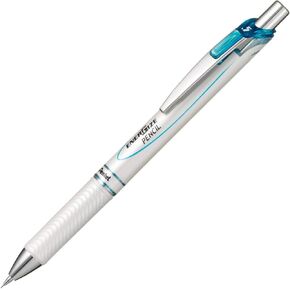Pentel Mechanical Pencil, Energize, 0.5mm, Silver & Violet (PL75-V)