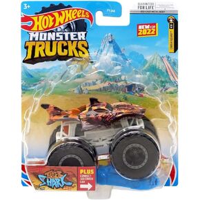 Hot Wheels 2022 - Monster Trucks - Tiger Shark 54/75 - Crash Squad 4/4
