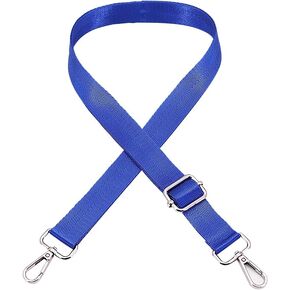 Nylon Shoulder Bag Strap Adjustable Crossbody Belt Replacement Fabric Handbag Strap Plain Color Purse Strap Universal Strap for Laptop Case Briefcase Gray