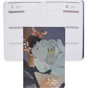 Erin Condren Daily Petite Planner, 3-Month Daily and Monthly Planner (Jul 2025 - Sep 2025), Bold Blooms Design, Slim and Portable Daily Planner