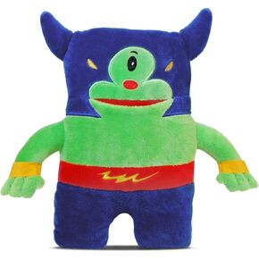 The Tooth Brigade Potato Monster, 8" Tooth Fairy Pillow, Fun and Interactive Plush Toy with Pocket for Lost Teeth, Green