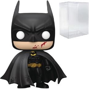 POP DC Heroes: Batman's 85th Anniversary - 1989 Batman Funko Vinyl Figure (Bundled with Compatible Box Protector Case) Multicolored, 3.75 inches