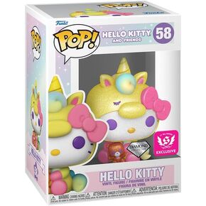 Funko Pop! Diamond Glitter Hello Kitty Unicorn Vinyl Figure, 3.6 inches, Exclusive