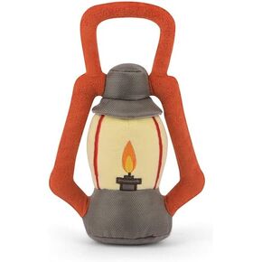P.L.A.Y. Cute Plush Dog Toys - Camping, Outdoor Themed Durable Squeaker Chew Toy, Great for Puppies & Small, Medium, Large Dogs - Machine Washable, Recycled Materials (Camp Corbin Pack Leader Lantern)