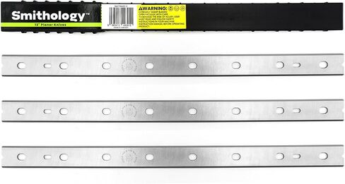 Smithology Planer Blades - 12-Inch Planer Knives for Delta Planer 22-540, 22-547, TP300, Made of High-Carbon Steel, Set of 2 Wood Planer Blades, SMTPBS01-2 in Kuwait