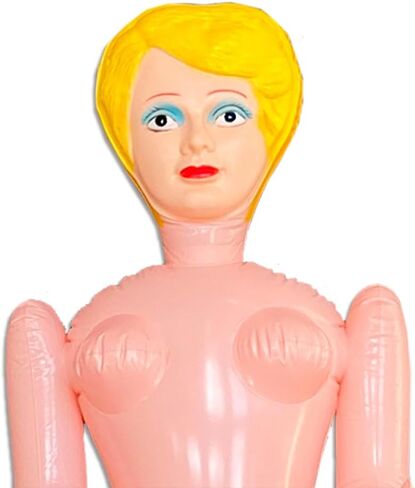 merrimix - Ginger Inflatable Blow Up Doll Gag Gifts for Men, Bachelor Party Favors and Decorations Accessories Bachelorette, Packaging Not Included in Kuwait