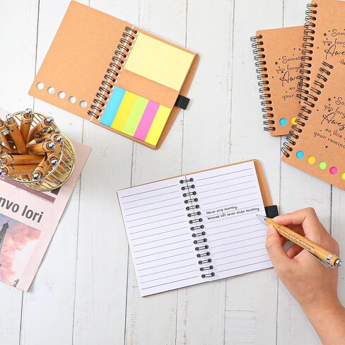 Chuangdi 20 Sets CNA Week Appreciation Gifts Inspirational Pastel Notebook Journal with Sticky Notepad and Pen Bulk Nurses Thank You Gifts for Healthcare Worker Medical Practitioner in Saudi Arabia