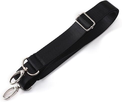 Nylon Shoulder Bag Strap Adjustable Crossbody Belt Replacement Fabric Handbag Strap Plain Color Purse Strap Universal Strap for Laptop Case Briefcase Gray in Saudi Arabia