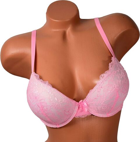 Women Bras 6 Pack of Double Pushup Lace Bra B Cup C Cup in Saudi Arabia