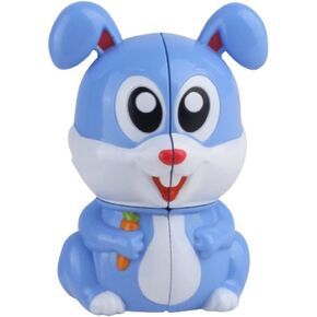 Rubic Cube, Magic Puzzle Cube, Animal Rubix Cube, Animal Rubic, Brain Teaser Puzzle.(Pink)