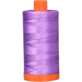 خيط قطن Aurifil Mako صلب 50 وات 1422 ياردة بنفسجي