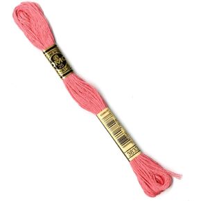 DMC 117MC-3833 Embroidery Floss, Cotton, 3833 Pink, 8 Metres