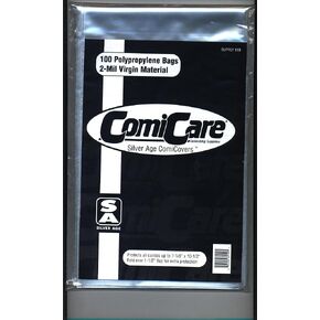 Silver Age Polypropylene Comic Bags (100 Count)